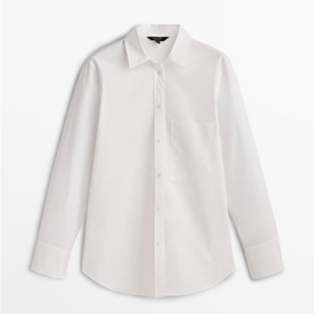 White Linen Blouse
